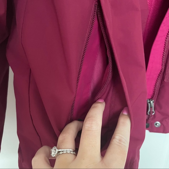 L.L. Bean 2-in-1 Winter Coat Jacket Fleece - Picture 4 of 12